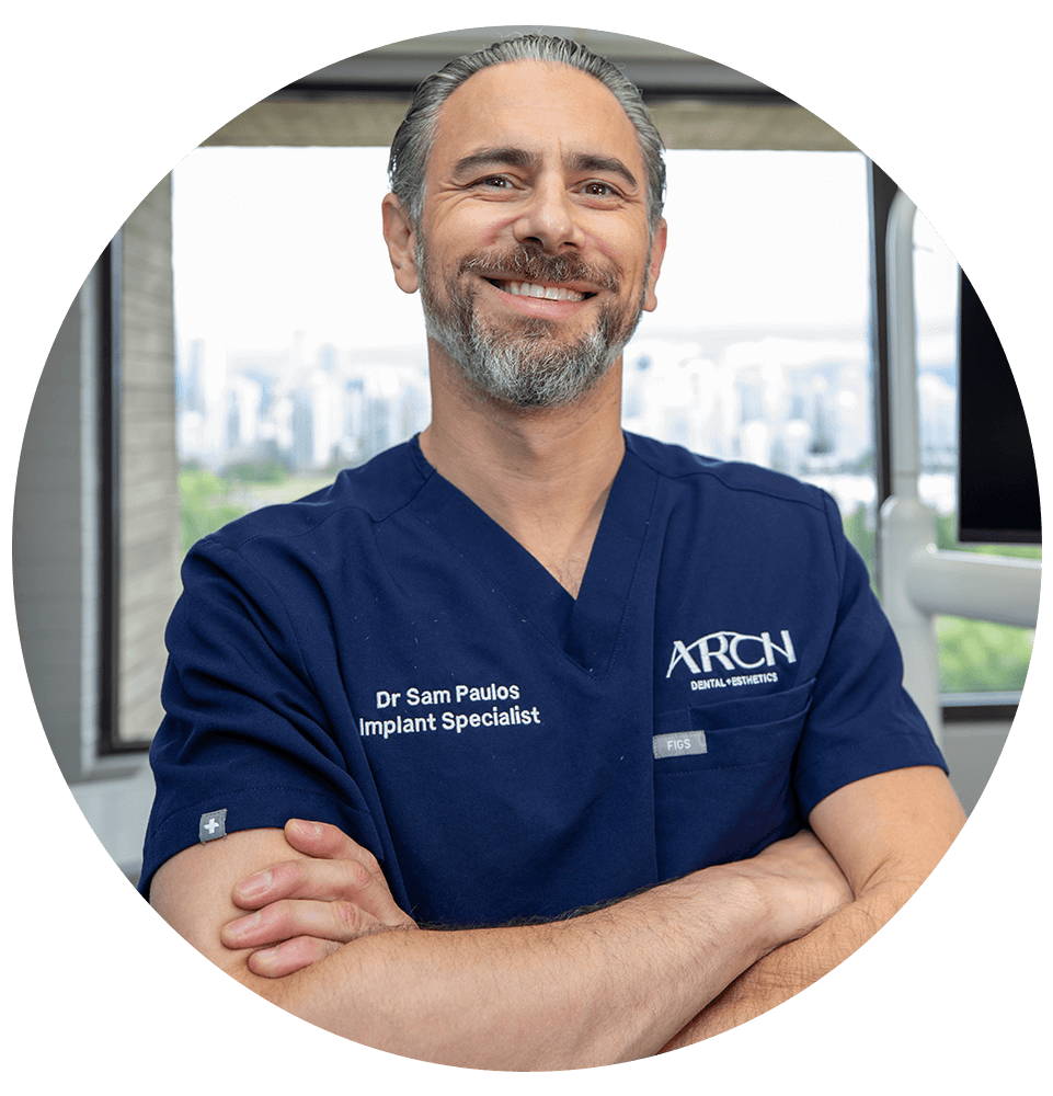 headshot of doctor smiling